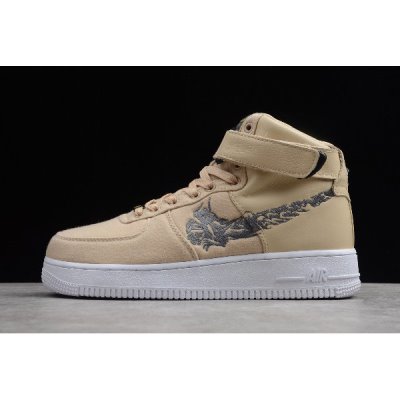 Nike Air Force 1 High Premium Id Haki Kaykay Ayakkabı Türkiye - ZKXXMQMS